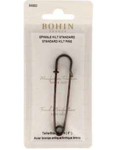 Kiltnadel 76 mm - Antik Bronze Bohin