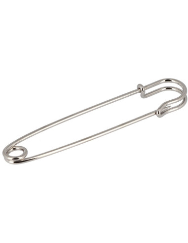 Riesige Kiltnadel 100 mm - Silber Bohin