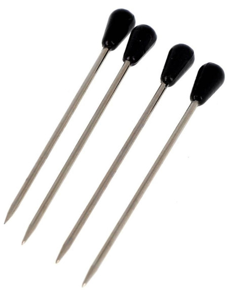 Schachtel mit 100 Polsternägeln in Birnenform, schwarz, Bohin.