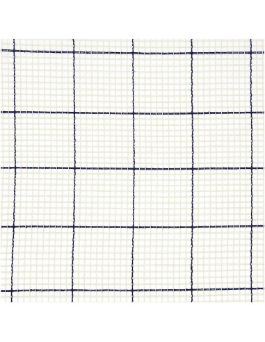 Leinwand für Knüpfteppich Hooki Hooki - 15 Löcher pro 10 cm - 48,5 x 48,5 cm