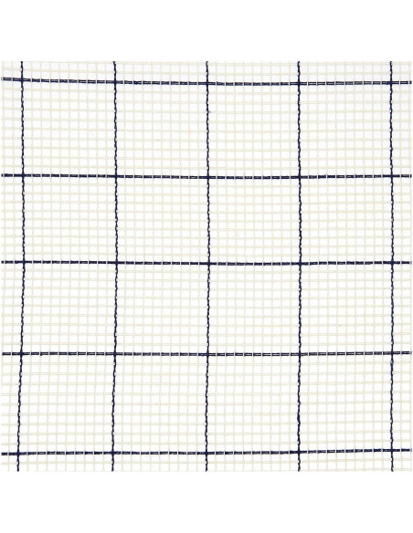 Leinwand für Knüpfteppich Hooki Hooki - 15 Löcher pro 10 cm - 48,5 x 48,5 cm