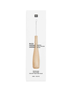 Häkelnadel für Knüpftechnik 3 mm Hooki Hooki Rico 2