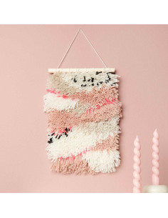 Knot-Set - Neon Landschaft Wandbehang