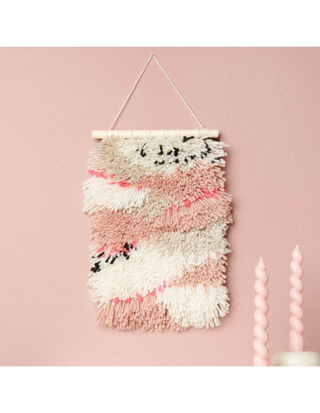 Knot-Set - Neon Landschaft Wandbehang
