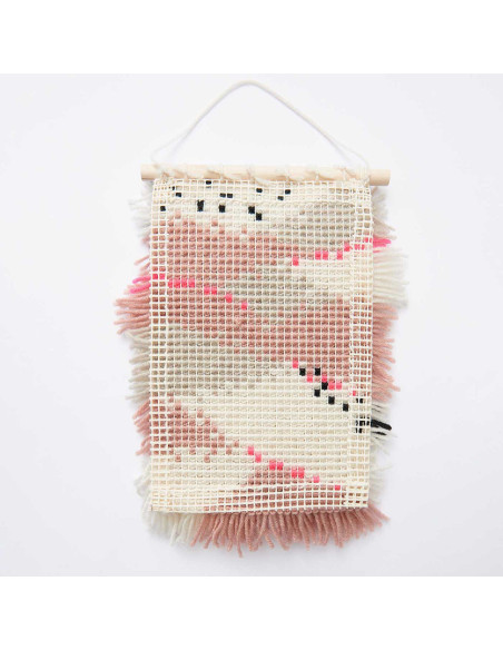 Knot-Set - Neon Landschaft Wandbehang