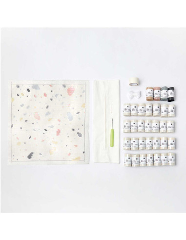 Knot-Set - Terrazzo-Kissen