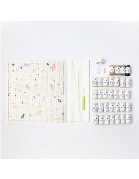 Knot-Set - Terrazzo-Kissen