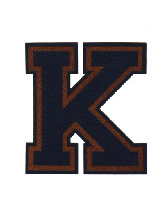 Extra feines Muster Buchstabe - K
