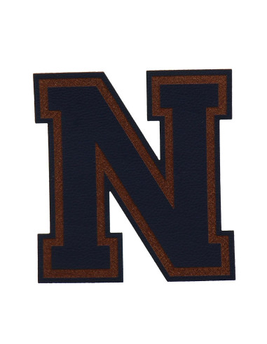 Extra feines Buchstabenmuster - N