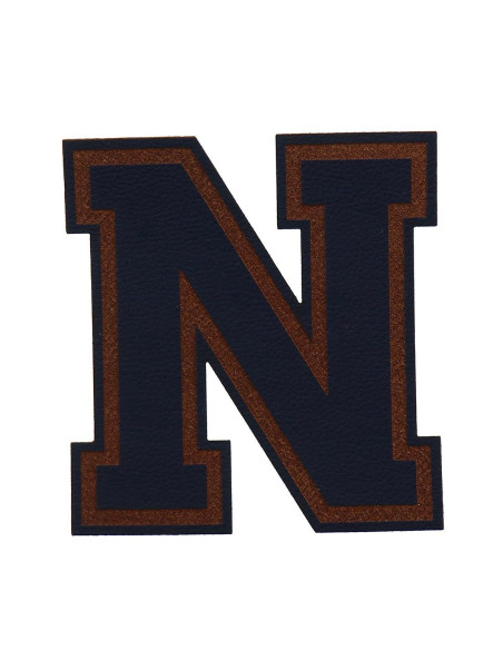 Extra feines Buchstabenmuster - N