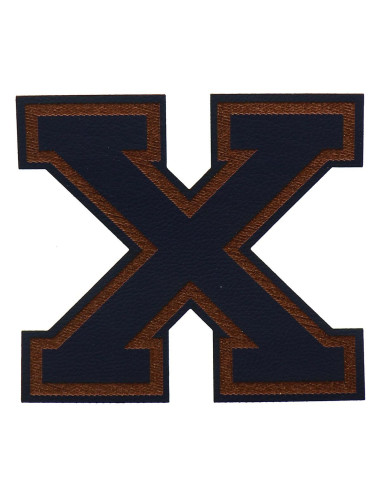 Extra feines Muster Buchstabe - X