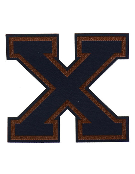 Extra feines Muster Buchstabe - X