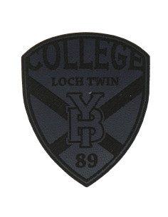 Extra feines Wappenmuster College - Marineblau