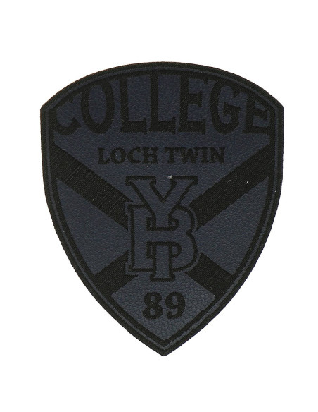 Extra feines Wappenmuster College - Marineblau