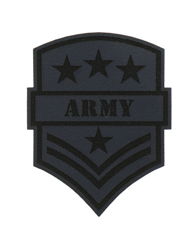 Extra feines Wappenmuster Armee - Marineblau