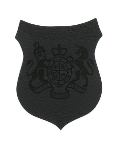 Extra feines Motiv Wappen Gott und mein Recht - Grau