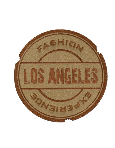 Extra feines Muster Los Angeles - Taupe