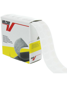 Schachtel mit 200 weißen selbstklebenden VELCRO® Brand-Pads