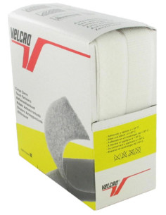 VELCRO® Marken-Kleber weiß 20 mm breit, 5 Meter Box