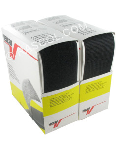 VELCRO® Marken-Klettverschluss schwarz 50 mm breit, 5 Meter Box