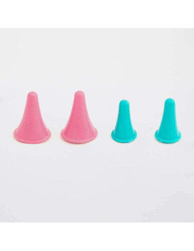 Set aus 4 Stopperkappen KnitPro
