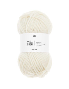 Rico Hooki Hooki Garn zum Knoten - Ecru