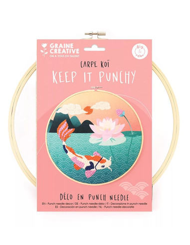 Punch-Needle-Set - Koi-Karpfen