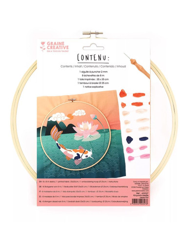 Punch-Needle-Set - Koi-Karpfen