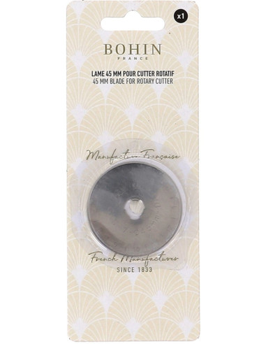 1 Ersatzklinge für Bohin Rollschneider - 45 mm