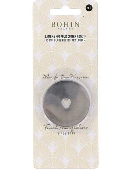 1 Ersatzklinge für Bohin Rollschneider - 45 mm