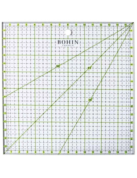Patchwork-Lineal Bohin 16 x 16 cm