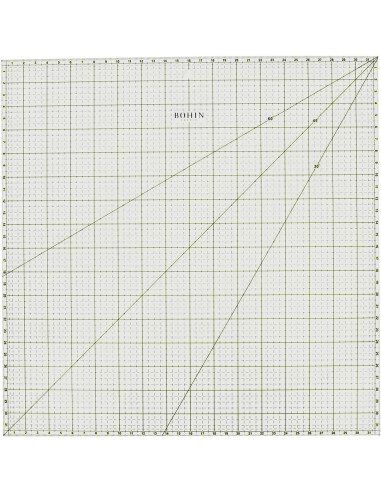 Patchwork-Quadratlineal Bohin 32 x 32 cm