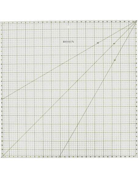 Patchwork-Quadratlineal Bohin 32 x 32 cm