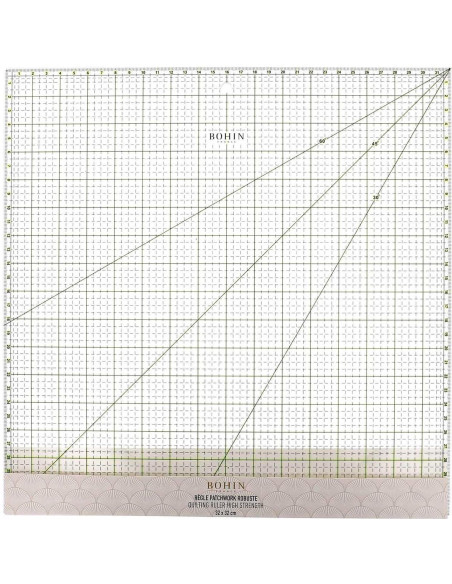Patchwork-Quadratlineal Bohin 32 x 32 cm