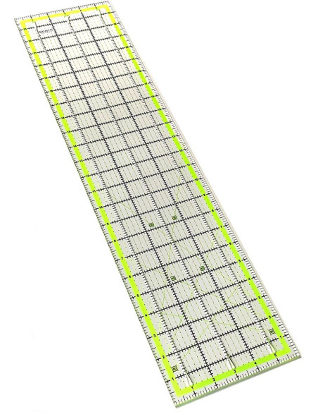 Patchwork-Regel mit Schneideschlitzen Bohin 6 x 24 Zoll