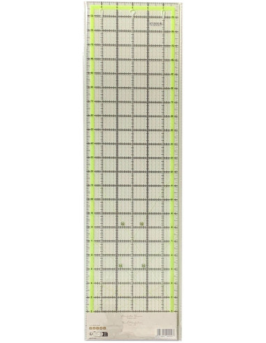 Patchwork-Regel mit Schneideschlitzen Bohin 6 x 24 Zoll