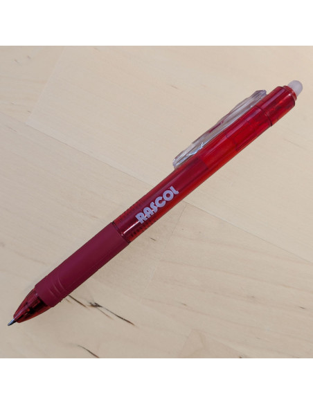 Premium hitzeempfindlicher löschbarer Stift Rascol - Rot