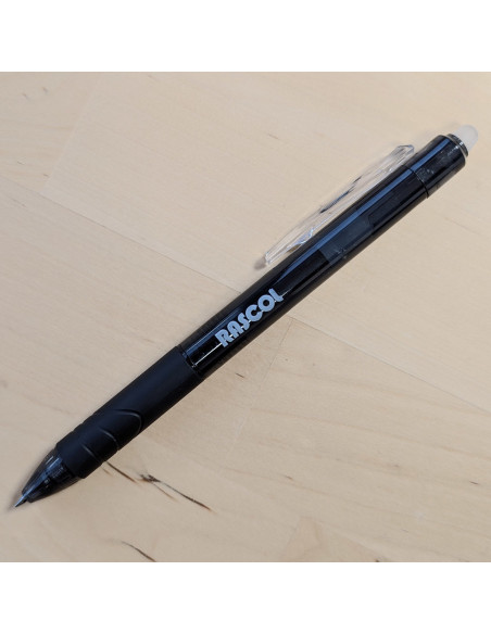 Premium hitzeempfindlicher löschbarer Stift Rascol - Schwarz