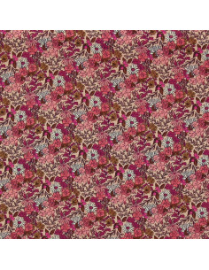 Fantasie-Viskosestoff - Souzza Rosa und Pfirsich 2