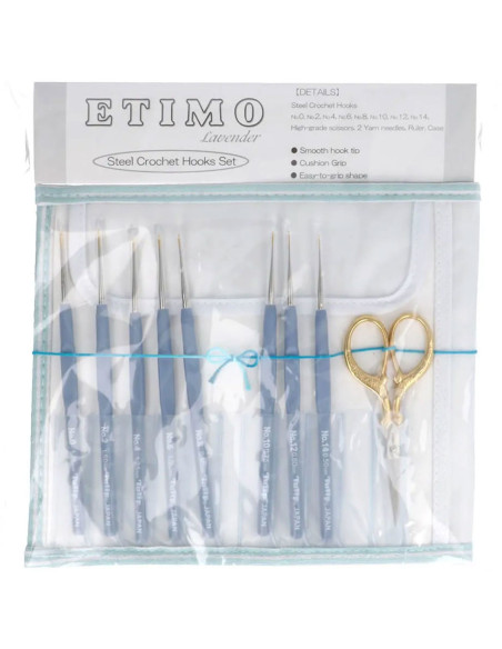 Etimo Gold Lace Tulip Häkelnadel-Set