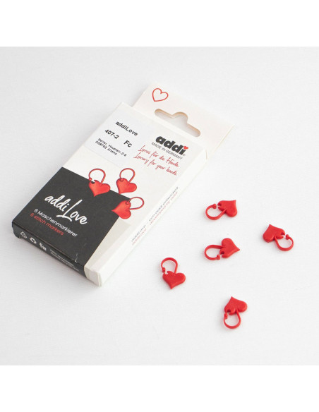 Set mit 6 addiLove Maschenmarkierern