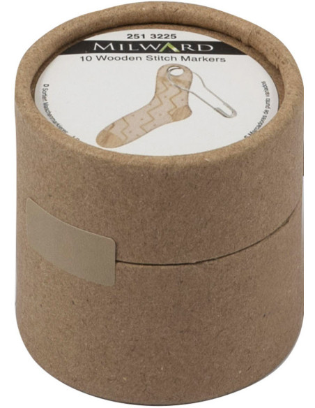 Set mit 10 Maschenmarkierern - Woolly Sock
