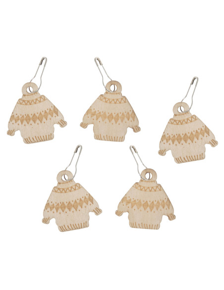 Set mit 10 Maschenmarkierern - Woolly Jumper