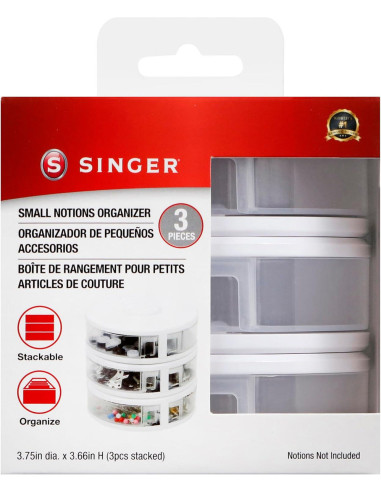 Aufbewahrungsbox für kleine Nähartikel von Singer