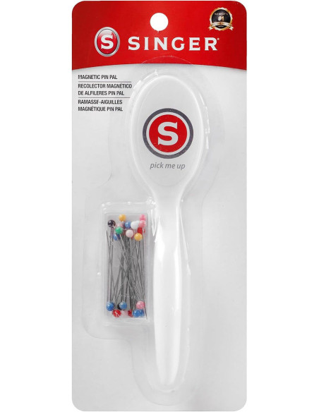 Magnetischer Nadelaufheber mit 25 Singer-Nadeln