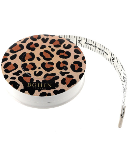 Rollmaßband 150 cm Leopard Bohin