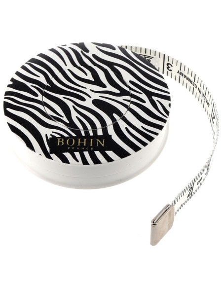 Rollmaßband 150 cm Zebra Bohin