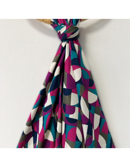 Viscose-Satin-Stoff Néo Pop - My Dress Made