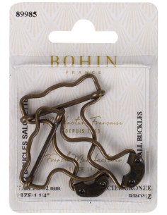 Spezielle Latzhosenschlaufen 32 mm Bronze Bohin