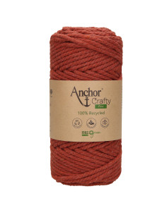 Recyceltes Makramee-Baumwollgarn Crafty Fine Anchor
